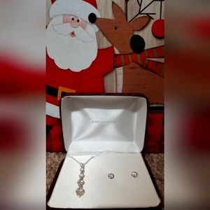 Necklace and Earrings